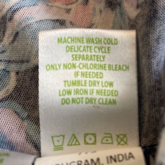 Lilly Pulitzer Girls Giavanna Dress Colorful Floral Long Sleeve Pockets Sz S - Picture 9 of 16